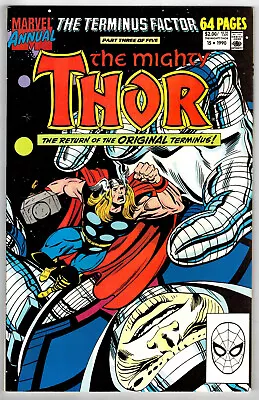 Buy THOR Annual # 15 - Marvel 1990 (vf-) The Terminus Factor Pt. 3 Of 5 • 2.72£