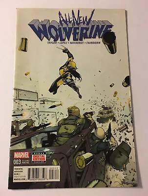 Buy ALL NEW WOLVERINE #3 2nd PRINT Variant Cover Gabby Appearance Badger 2017 • 11.61£