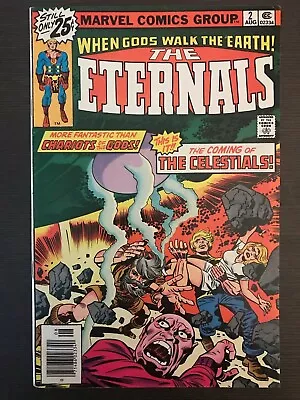 Buy Eternals #2 1976 First Printing Original Marvel Comic Book • 90.99£