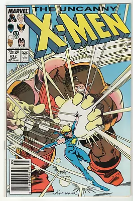 Buy Uncanny X-Men # 217 (Marvel)1987 - Dazzler Vs Juggernaut - NEWSSTAND!  NM- • 10.07£