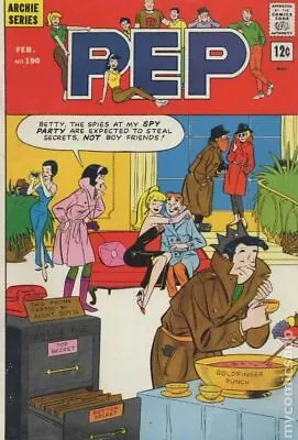 Buy Pep Comics #190 GD/VG 3.0 1966 Stock Image Low Grade • 2.72£