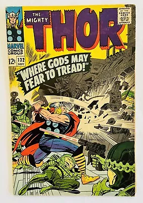 Buy THOR #132 VG/ FN 1966 1st Ego • 30.29£