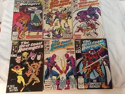 Buy The West Coast Avengers. 6 Issues 1987-89 Vision • 29.99£