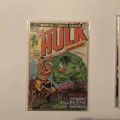 Buy Incredible Hulk 177 Very Good Vf 4.0 Marvel • 11.64£