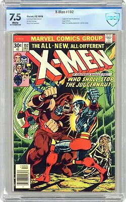 Buy Uncanny X-Men #102 CBCS 7.5 1976 19-2794D0D-025 • 120.37£