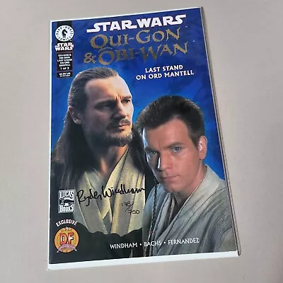 Buy Star Wars: Qui-Gon & Obi-Wan Last Stand #1 - Dynamic Forces Signed Dark Horse • 36£