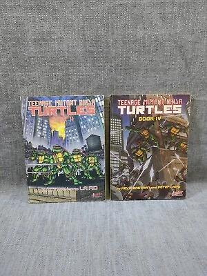 Buy Teenage Mutant Ninja Turtles Book II 1989 (3rd Print) Book IV 1988 ( 1st Print ) • 62.12£
