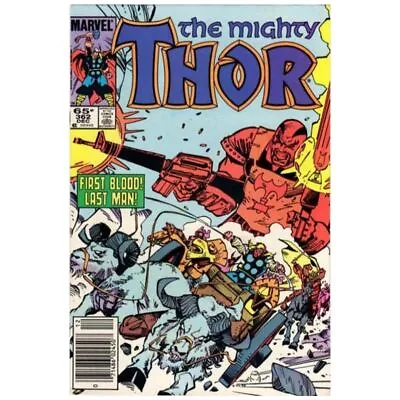 Buy Thor #362 Newsstand - 1966 Series Marvel Comics VF Full Description Below [s  • 4.06£