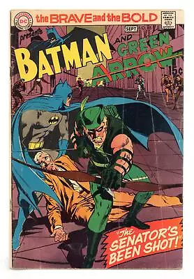Buy Brave And The Bold #85 GD+ 2.5 1969 1st App. New Green Arrow Costume • 26.40£