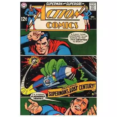 Buy Action Comics #370  - 1938 Series DC Comics Fine Minus [d' • 13.58£