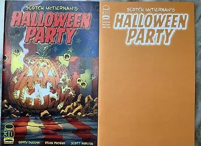 Buy Scotch McTiernan’s Halloween Party Orange Sketch Variant & One Shot Image 2022 • 9.31£