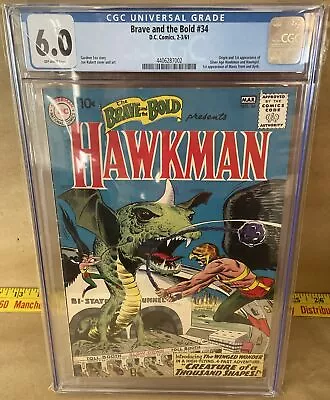 Buy Brave And The Bold #34 CGC 6.0 • 737.78£