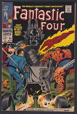 Buy Fantastic Four #80 8.5 VF+ Marvel Comic - Nov 1968 • 31.06£