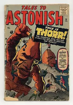 Buy Tales To Astonish #16 GD- 1.8 1961 • 55.92£