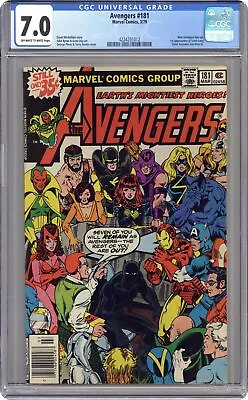 Buy Avengers #181 CGC 7.0 1979 4224231012 1st App. Scott Lang • 52.03£