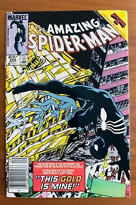 Buy Amazing Spiderman #268 (1985) Black Costume Newsstand VF/VF+ • 6.21£