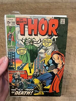 Buy The Mighty Thor: #189 (marvel, 1971) Hela & Loki Appearance Wow Look Lee Kirby  • 6.21£