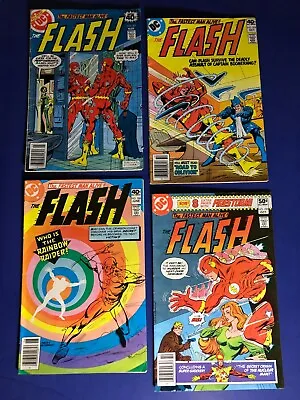 Buy The Flash # 271 278 286 290 (1979 1980) 1st App Rainbow Raider 5.0/6.5/7.5/6.5 • 7.77£