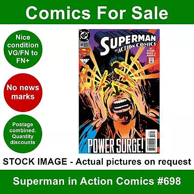 Buy DC Superman In Action Comics #698 Comic - VG/FN+ 01 April 1994 • 3.49£
