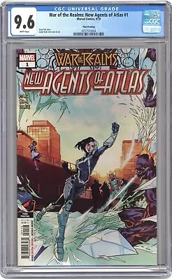 Buy War Of The Realms New Agents Of Atlas 1G Lim Variant 3rd Printing CGC 9.6 2019 • 85.43£