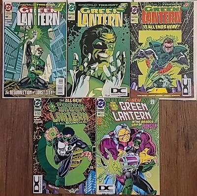 Buy Green Lantern # 48, 49, 50, 51 & 52 (1994, DC) 1st Kyle Raynor; DC Universe Logo • 38.82£