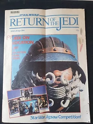 Buy Star Wars Marvel Uk Return Of The Jedi Weekly Comic 1984 Issue 63 September • 0.99£