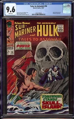 Buy Tales To Astonish # 96 CGC 9.6 White (Marvel, 1967) High Evolutionary Appearance • 385.11£