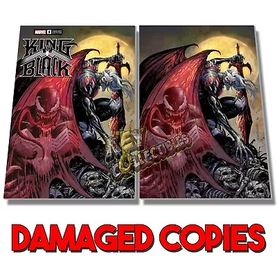 Buy KING IN BLACK #1 Tyler Kirkham Exclusive Variant SET - DAMAGED COPIES • 6.21£