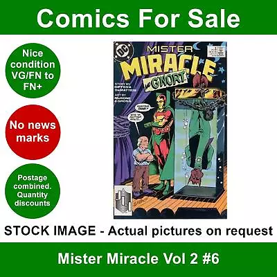 Buy DC Mister Miracle Vol 2 #6 Comic - VG/FN+ 01 July 1989 • 3.49£