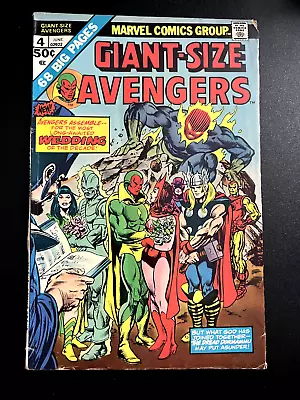 Buy Giant-Size Avengers #4 (1975) 5.0 VG/FN • 16.49£