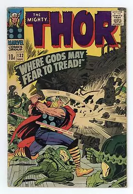 Buy Thor UK Edition #132UK GD/VG 3.0 1966 1st App. Ego The Living Planet • 21.75£