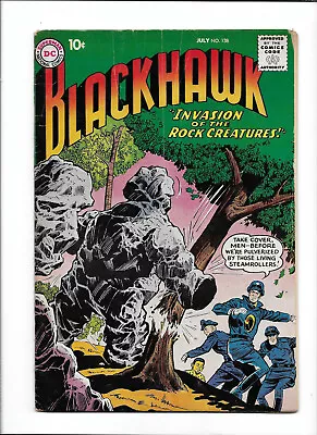 Buy Blackhawk #138 [1959 Vg]  Invasion Of The Rock Creatures!  • 13.97£