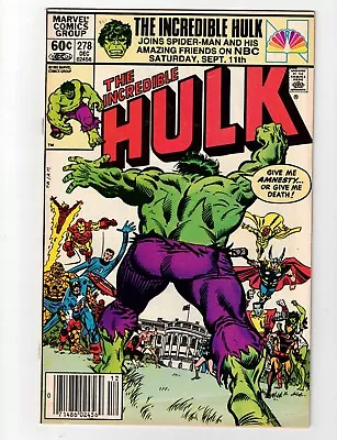 Buy The Incredible Hulk #278-281 Marvel Comics Newsstand/ Direct Good FAST SHIPPING! • 6.99£