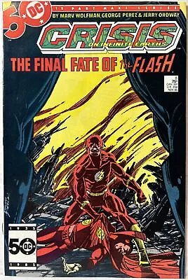 Buy Crisis On Infinite Earths #8 Death Of Flash DC Comics 1985 VG-FN • 11.64£