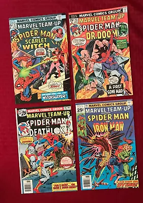 Buy Marvel Team-Up Lot #41 VF-, #43 FN+, #46 VF/NM, #48 VF/NM 1976 • 27.17£