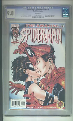 Buy Amazing Spider-man #14  Cgc 9.8  Volume 2 • 77.66£