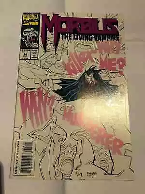 Buy Morbius The Living Vampire # 14 October 1993 Marvel Comics VGC • 3.49£