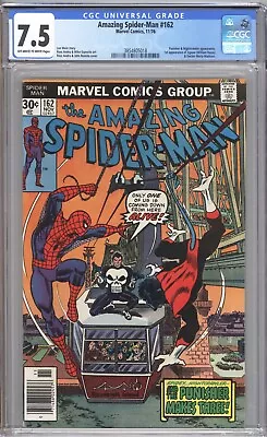 Buy Amazing Spider-Man #162 CGC 7.5 - 1st Full App Jigsaw And Dr. Marla Madison • 62.20£