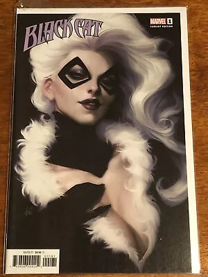 Buy Black Cat #1 (2018 Marvel Comics) Stanley Artgerm Lau Cover • 11.67£