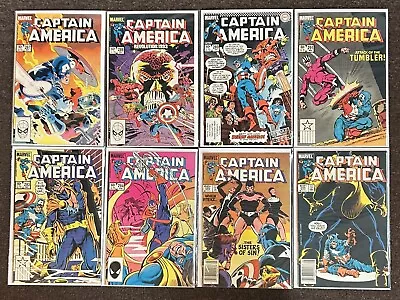 Buy Captain America #287,288,289,291,293,294,295,296 1983 Lot • 23.29£