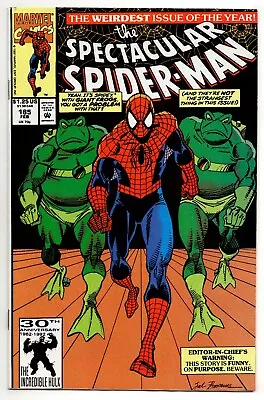 Buy Spectacular Spider-Man No. 185 Feb 1992 (VFN/NM) (9.0) Marvel, Modern Age • 6.99£