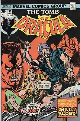 Buy Tomb Of Dracula #31 1975 VF+ • 13.98£