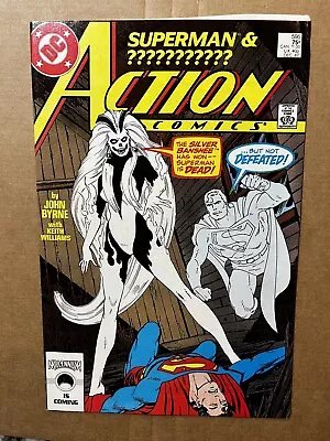 Buy Action Comics # 595 - 1st Silver Banshee VF/NM Cond. John Byrne DCU James Gunn • 10.68£