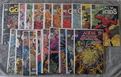 Buy New Gods #1,2,3,4,5,6,7,8,9,10-20, 1989, 20 Issue Run, Darkseid, Starlin, DCEU • 45£