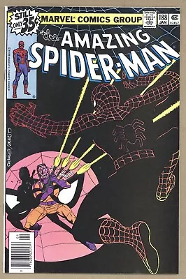 Buy Amazing Spider-Man 188 (FN) Vs Jigsaw! Marv Wolfman 1979 Marvel Comics W085 • 8.70£