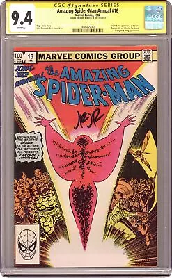 Buy Amazing Spider-Man Annual #16 CGC 9.4 SS Romita Jr. 1982 3886455003 • 205.80£