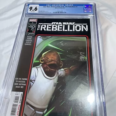 Buy Star Wars Return Of The Jedi The Rebellion #1 Marvel 2023 NM Comics 9.6 CGC • 116.49£