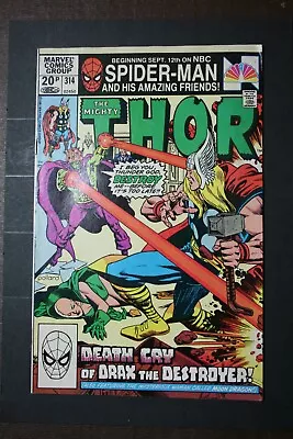 Buy Marvel Comics. The Mighty THOR. Numbers 314, 314.  Dec 1981 & Jan 1982 Issues • 5£