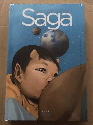 Buy SAGA Deluxe Book 1 Hardcover Image Comics Sealed With Signed Bookplate And COA • 175£
