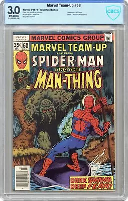 Buy Marvel Team-Up #68 CBCS 3.0 Newsstand 1978 21-3B8C92F-190 • 25.63£